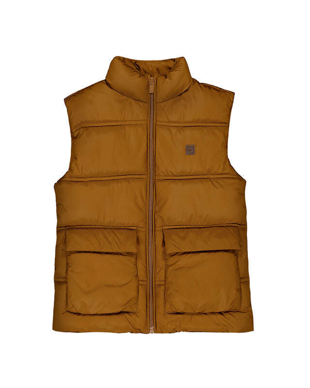 Puffer Vest- Mud