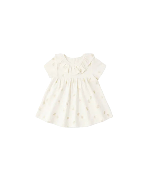 Ruffle Collar Jersey Dress Chicks