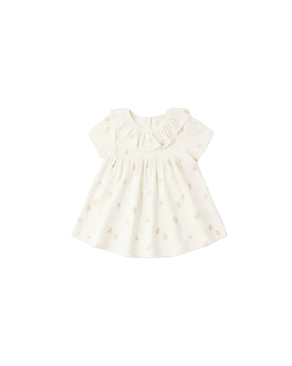 Ruffle Collar Jersey Dress Chicks