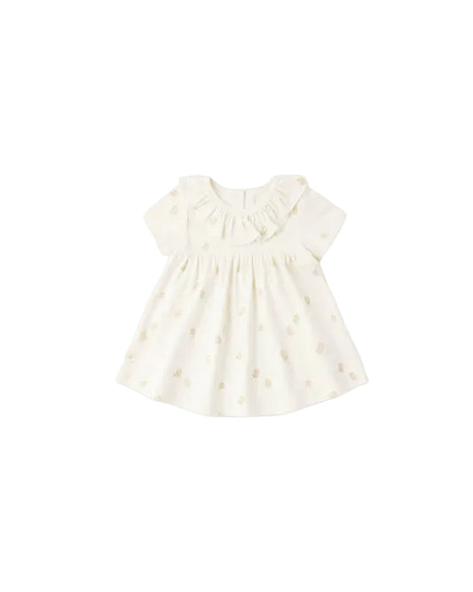 Ruffle Collar Jersey Dress Chicks