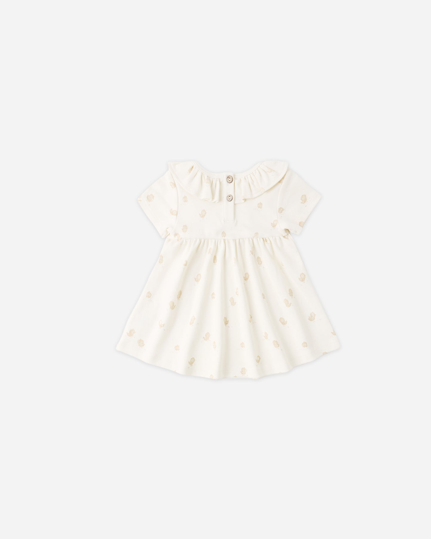 Ruffle Collar Jersey Dress Chicks