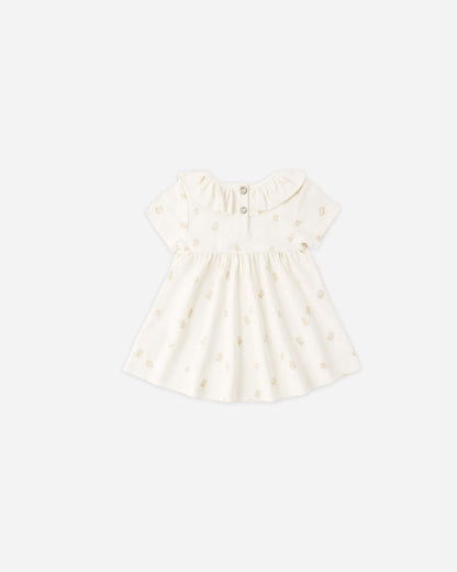 Ruffle Collar Jersey Dress Chicks