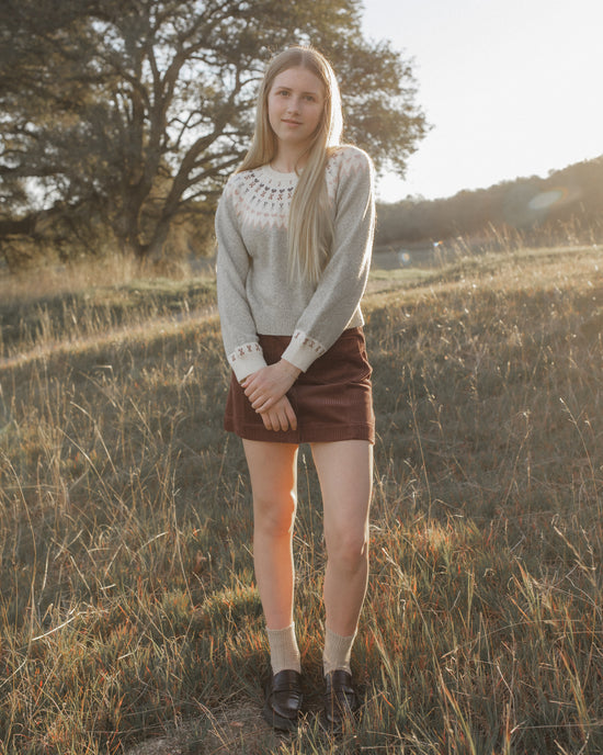 Fair Isle Sweater Sage