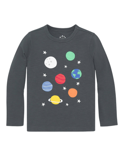 Long Sleeve Rainbow Galaxy Tee