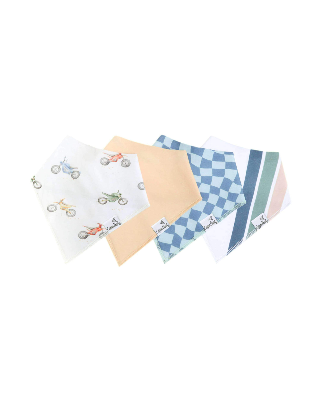 Copper Pearl Ryder Bandana Bibs