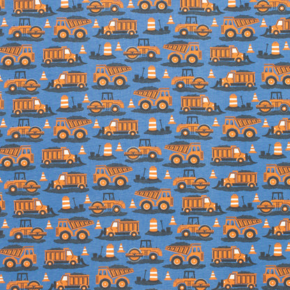 Short Sleeve Tee - Roadwork Orange & Blue