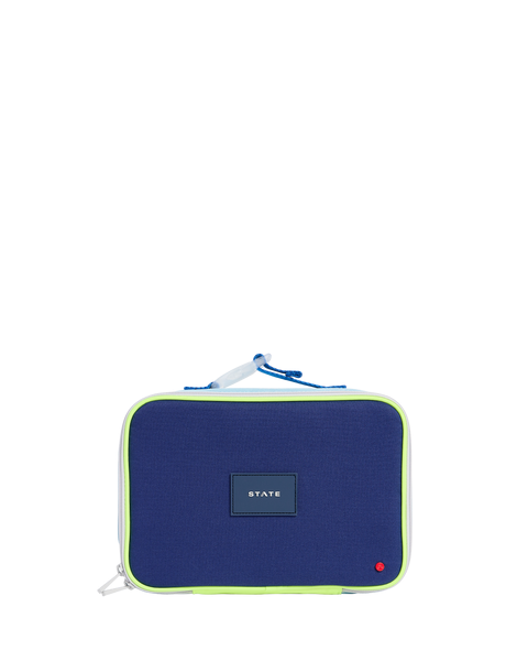 Rodger Lunch Box- Navy/Neon