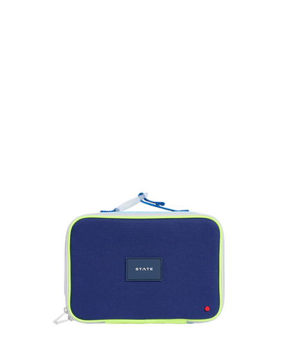 Rodger Lunch Box- Navy/Neon