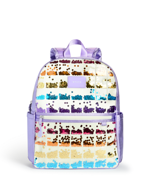 Kane Backpack- Lilac Quilt
