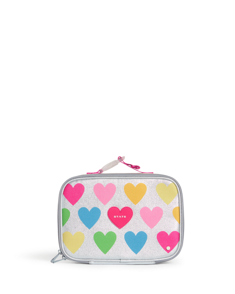 Rodger Lunch Box- Happy Fuzzy Hearts
