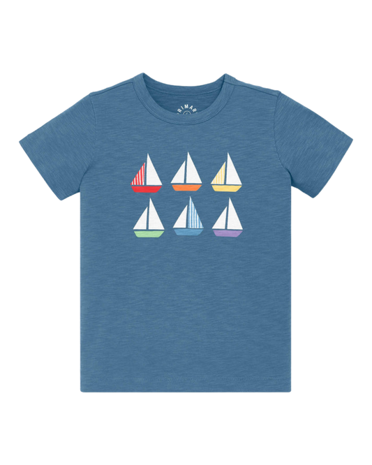 Rainbow Sailboats Tee