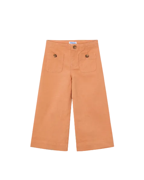 Peach Twill Pants