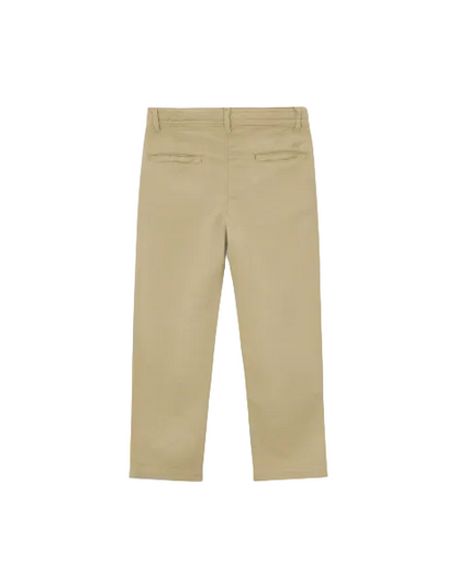 Mocha Linen Relaxed Chino Pants