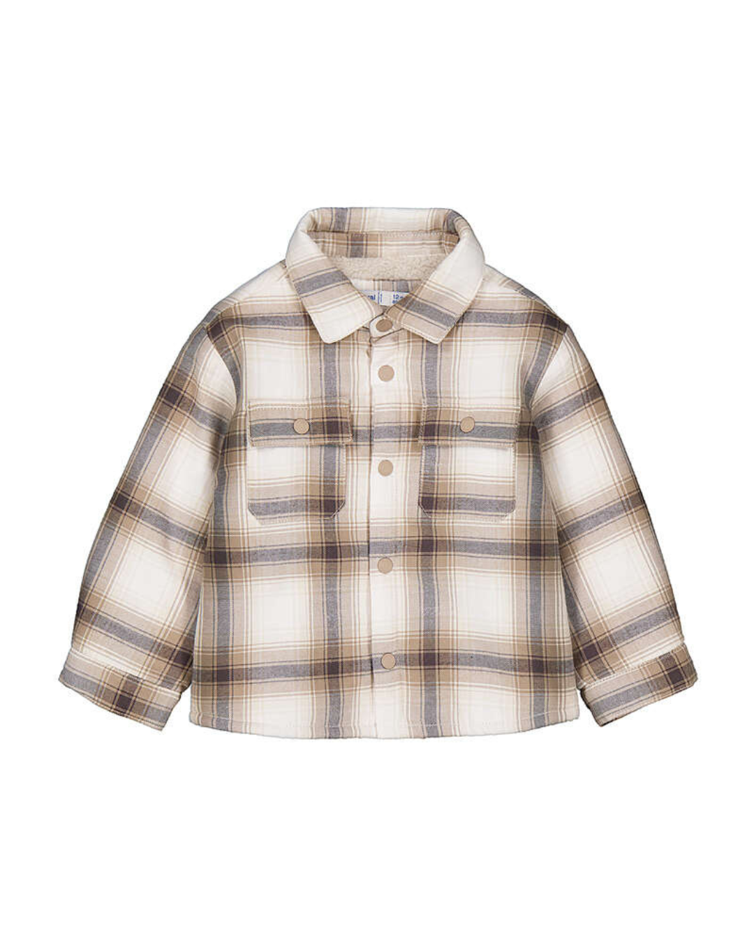Checkered Shirt- Cookie