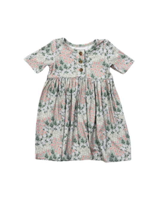 Henley Short Sleeve Dress