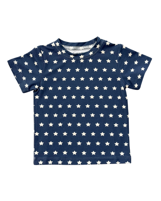 Boy Short Sleeve Tee American Stars