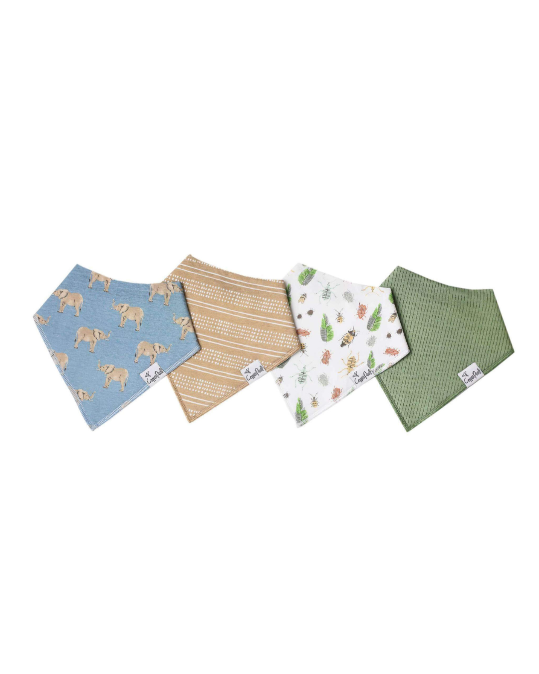 Copper Pearl Peanut Bandana Bibs