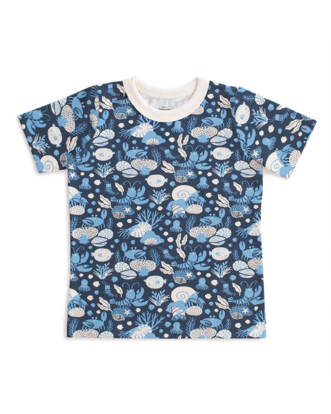 Short-Sleeve Tee- Ocean Life Navy