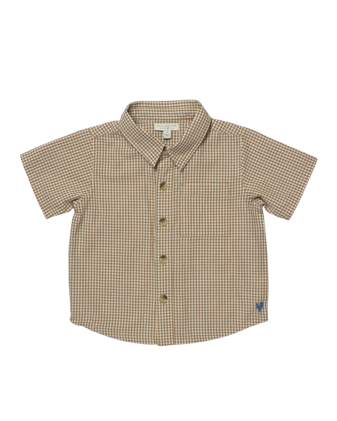 Cocoa Gingham Jack Shirt