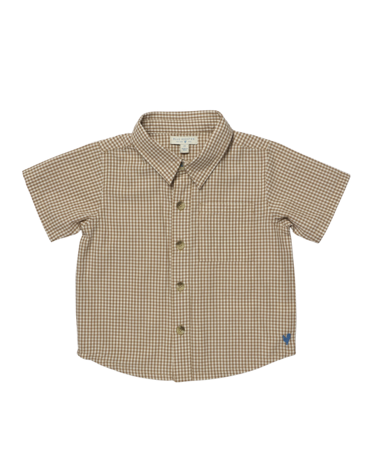 Cocoa Gingham Jack Shirt