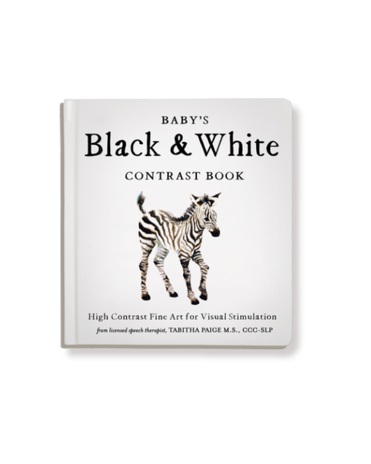 Black and White Contrast Book for Baby