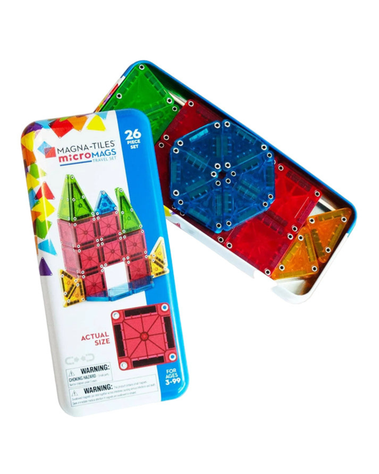 Magna-Tiles MicroMAGS 26-Piece Travel Set
