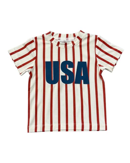 Boy Short Sleeve Tee USA