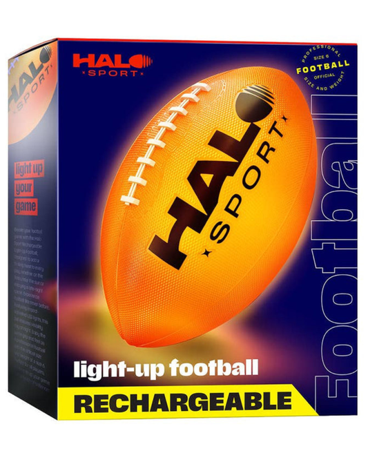 Rechargeable Light Up Football - Glow in The Dark Ball