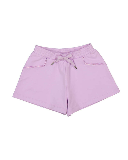 Lilac Chenille Shorts