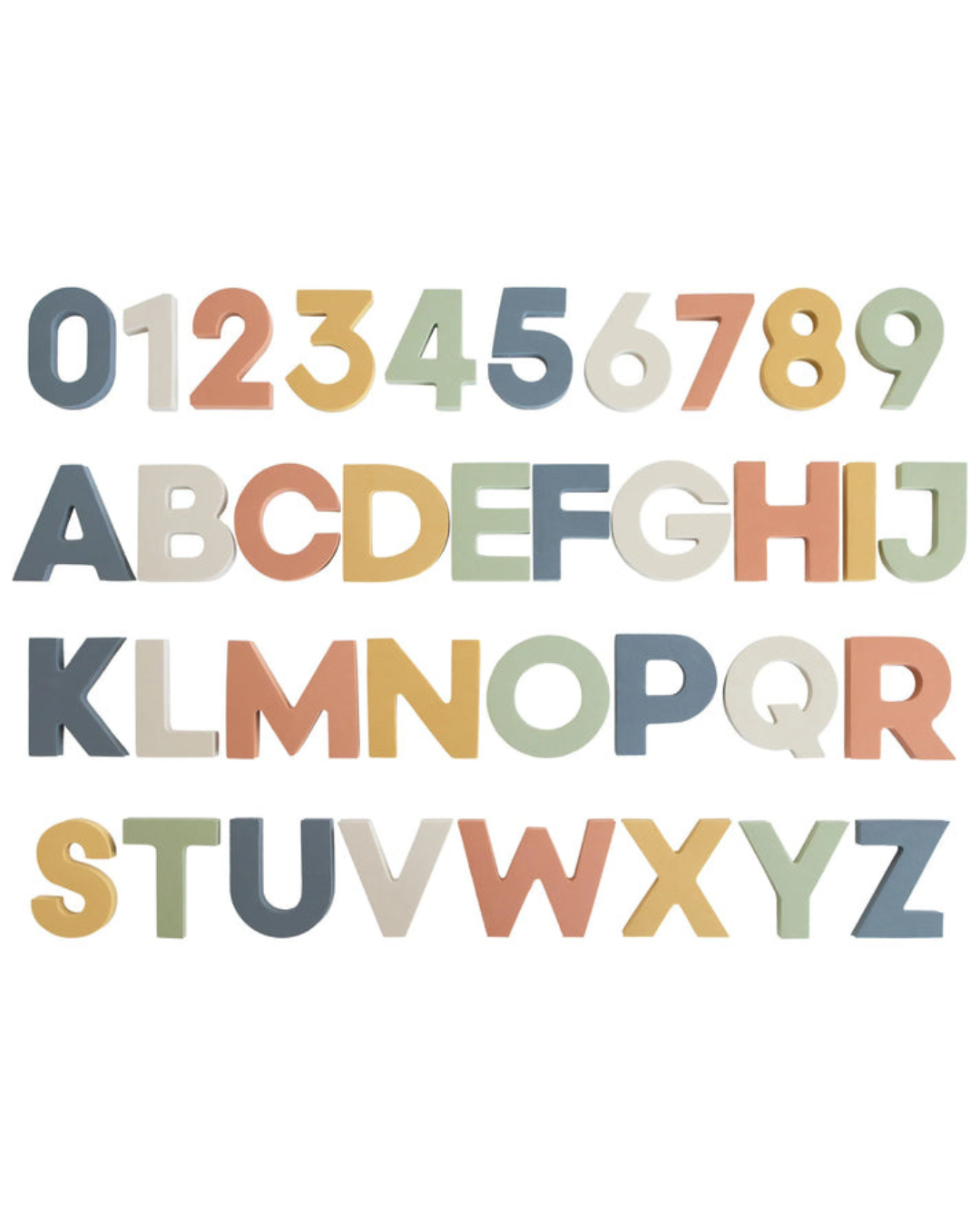 Letters & Numbers Bath Play Set - Sol