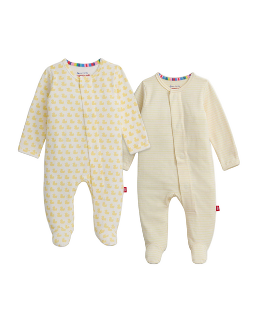 Many Ducks Organic Cotton Footie