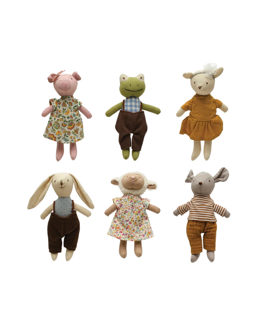Plush Animal in Clothes