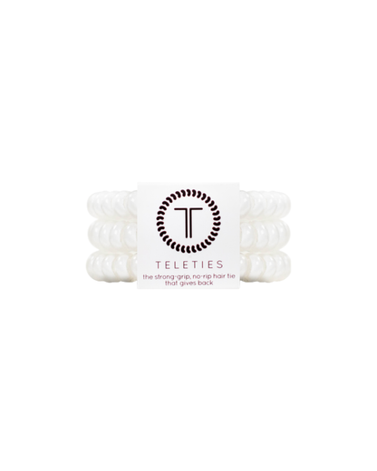Coconut White Small Teleties