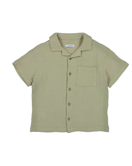 Bamboo Button Down Linen Shirt