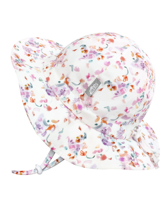 Pretty Petals Cotton Floppy Sun Hat