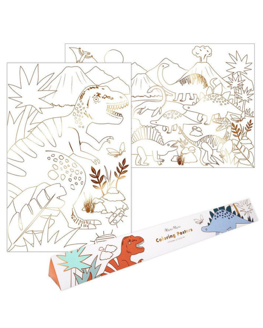 Dinosaur Coloring Posters