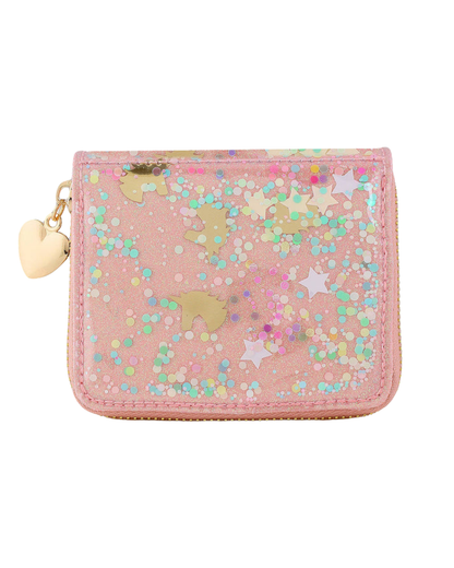 Sprinkle Kindness Confetti Wallet Unicorn