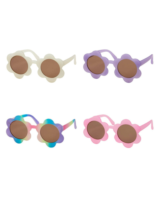 K6893 Kids Matte Flower Frame Sunglass Assortment