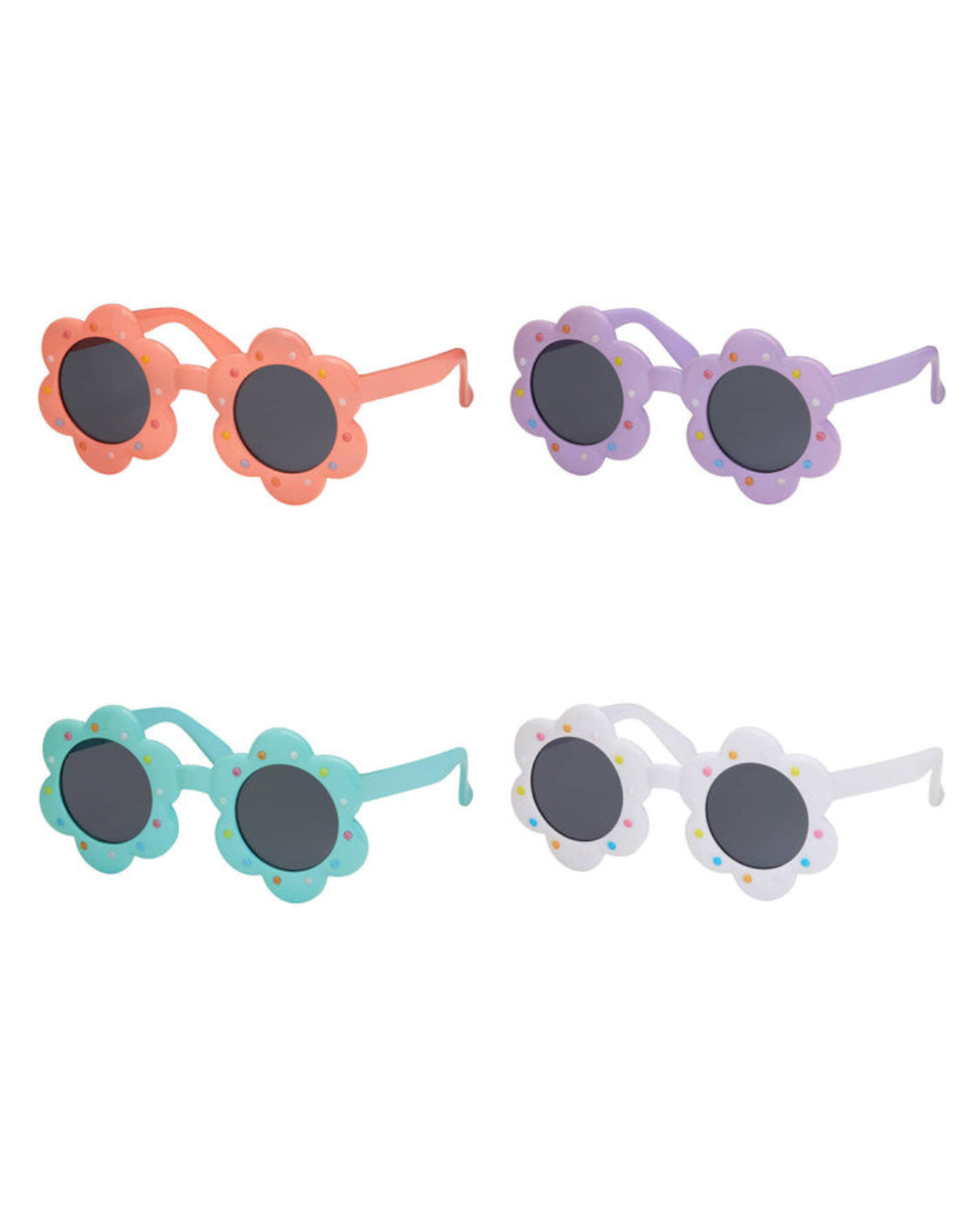 Dotted Flower Sunglasses