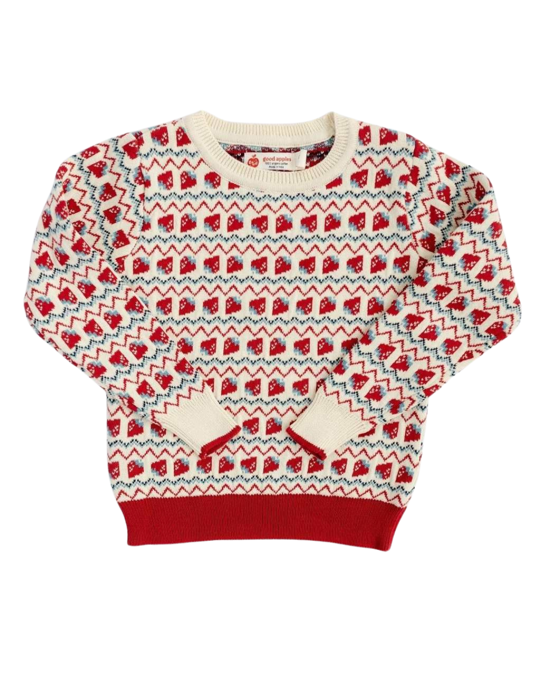 Red Heritage Strawberry Pullover