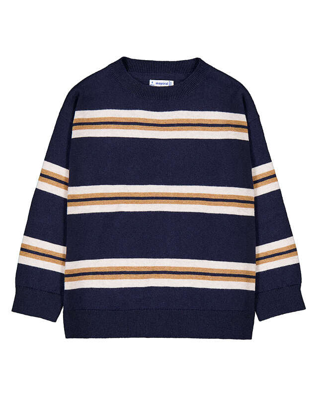Stripes Jumper-Ink