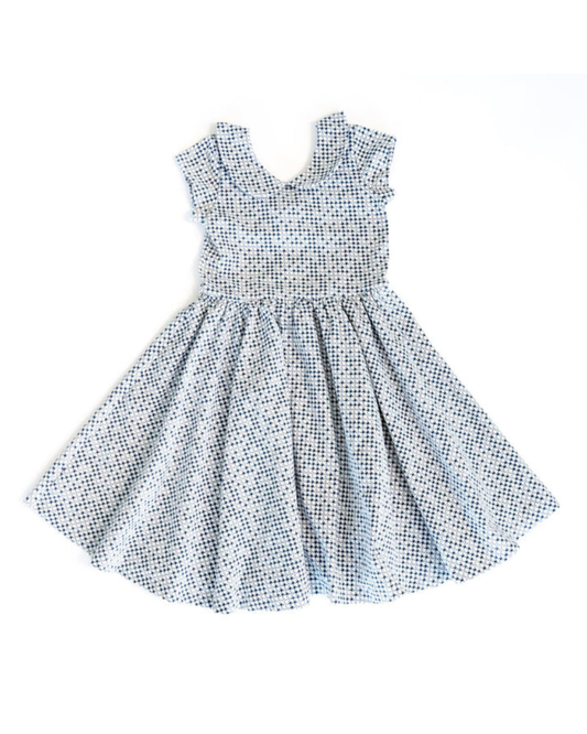 The Peter Pan Ballet Dress in Houndstooth