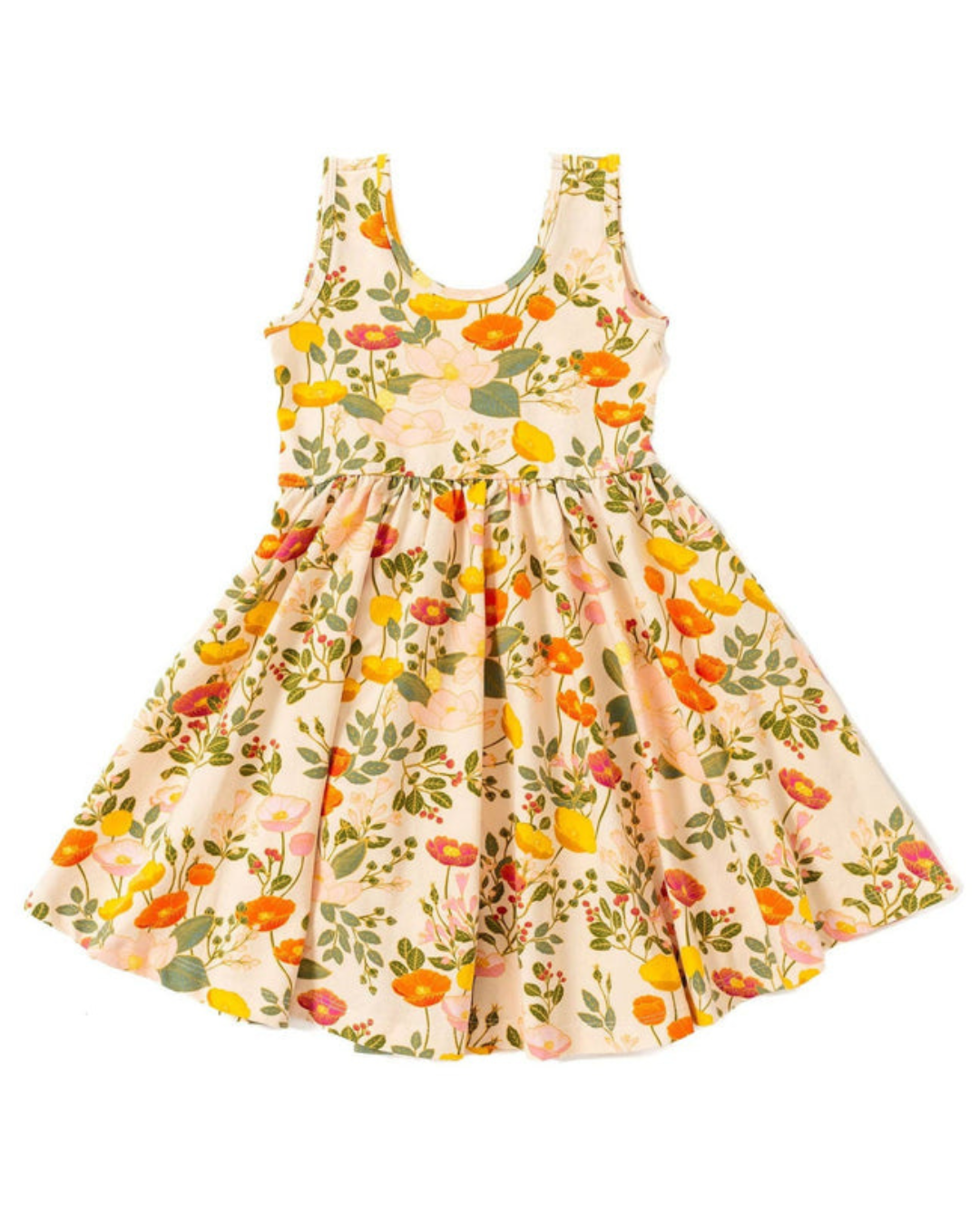 Tank Ballet Dress in Botany