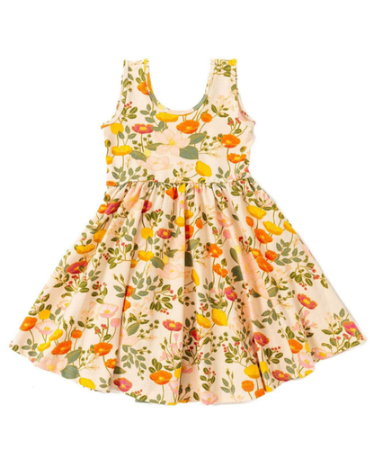 Tank Ballet Dress in Botany