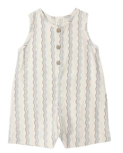 Mavrick Romper Wave Stripe