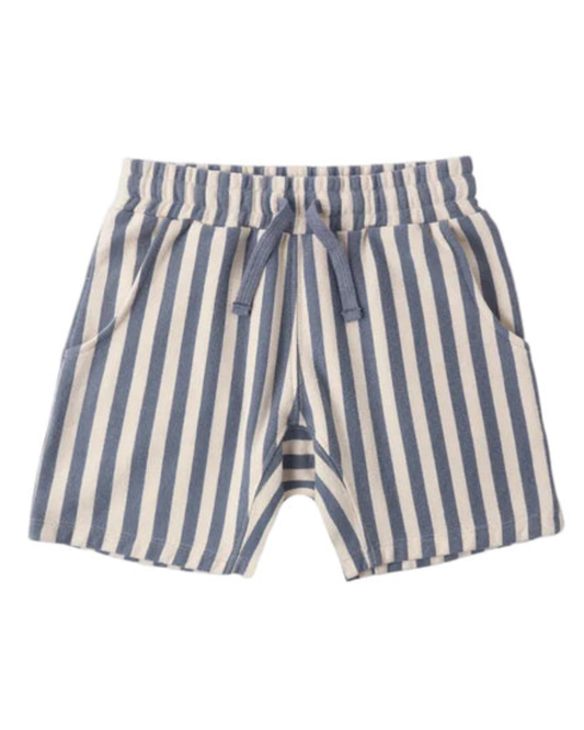 Marine Stripe Relaxed Short