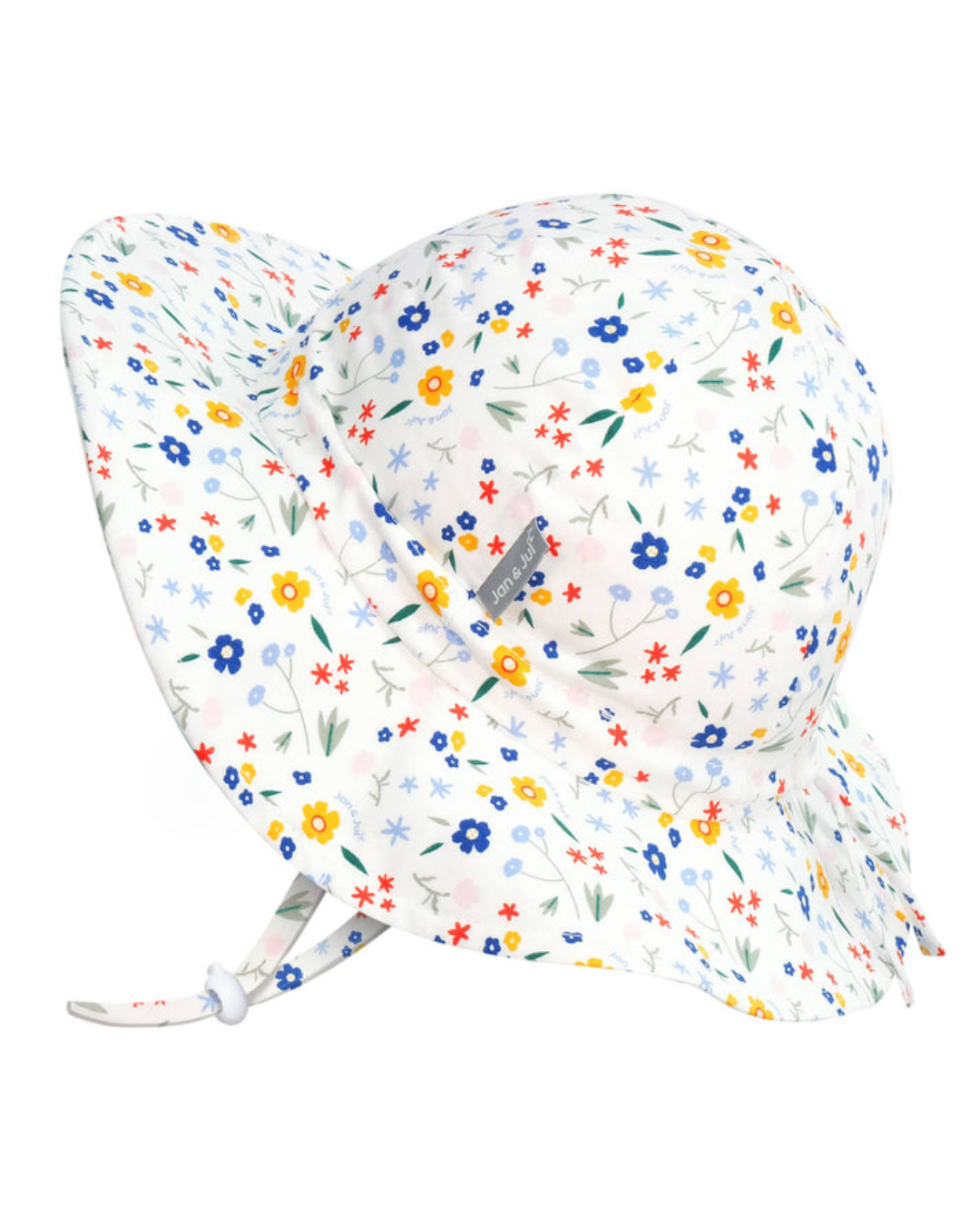 Meadow Flowers Cotton Floppy Sun Hat