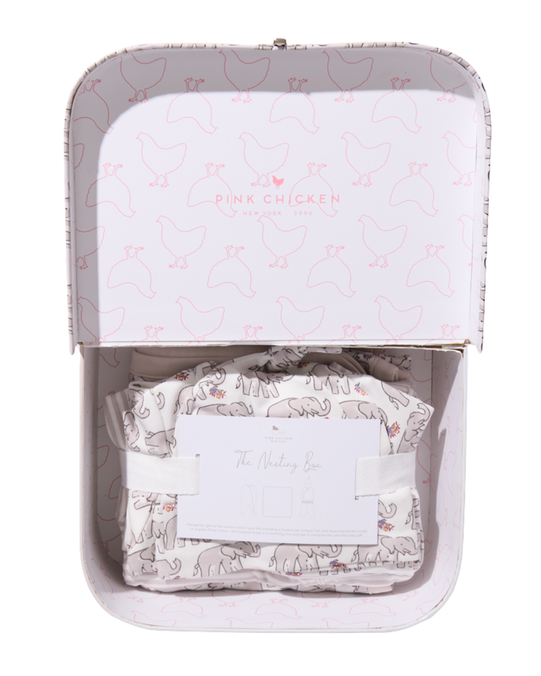 Nesting Box Baby Take Home Set- Baby Elephants
