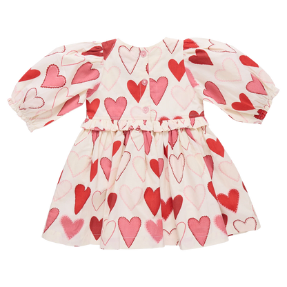 Renee Dress Gradient Hearts Dress