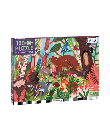 Woodland World 100 Piece Puzzle